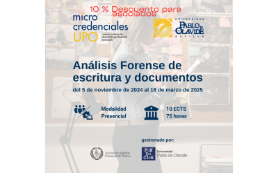 Cursos de Microcredenciales: Análisis forense de escrituras y documentos