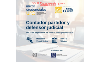 Cursos de Microcredenciales: Contador Partidor y Defensor Judicial